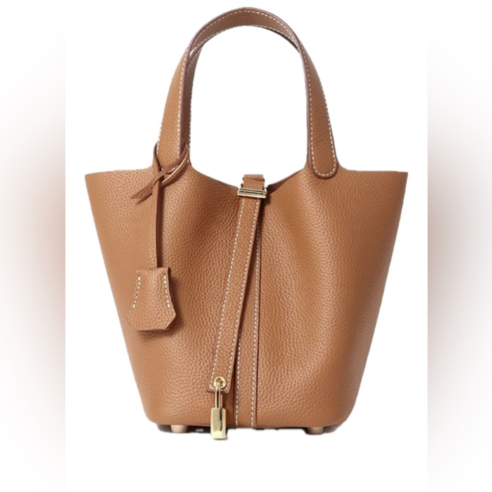 Elegant Tan Tote Bag